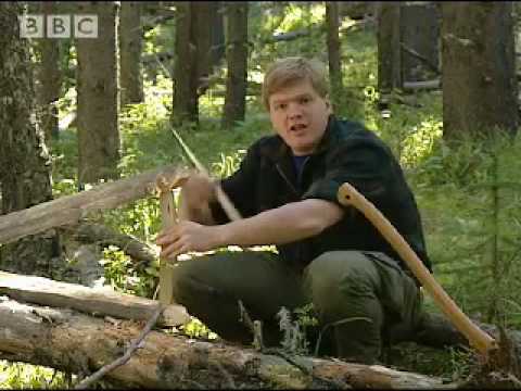 Squirrel Trap & Hobo-Fishing - Ray Mears Extreme Survival - BBC