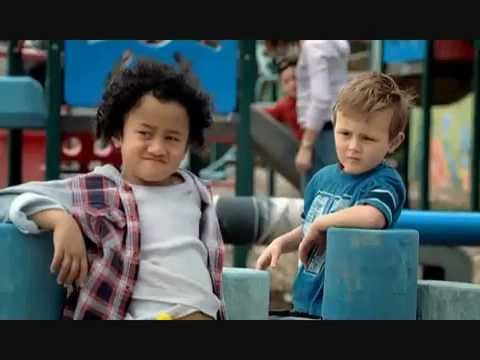 New Zealand v Aussie kids -Mitre 10 hardware shop TV advert