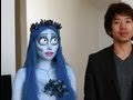 Emily (Corpse Bride) Halloween Make-up Look 1