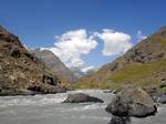 Indus River in Ladakh, Jammu and Kashmir, India