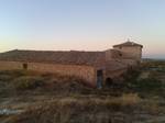 Paridera or Sheep Shelter with corral and housing for the shepherds with a fireplace and several sheds, Spain.