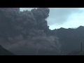 Explosive eruption in Sakurajima (January 16, 2010)