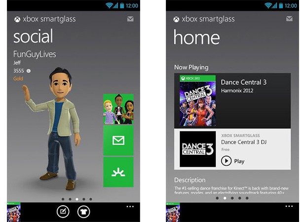 Xbox SmartGlass now available in Google Play, brings console integration to Android