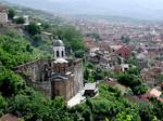 Remains of Serbian Orthodox Church of Holy Salvation, Prizren from XIV century, destroyed in March 2004.