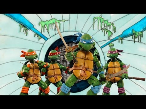 TMNT 2012 Stop Motion Intro (1987)