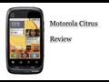 Motorola Citrus Review