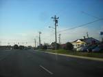 Southbound US 113 at DE 24/DE 30 in Millsboro. The portion of US 113 in Delaware was constructed on a new alignment as the Selby ville–Dover portion of the DuPont Highway.