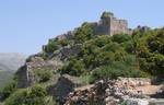 Nimrod Fortress after Yarmouk, Muawiyah I, a member of Muhammad's tribe, the Quraish, was appointed governor of Syria, including the Golan. Following the assassination of his cousin, the Caliph Uthman, Muawiya claimed the Caliphate for himself, initiating the Umayyad dynasty.