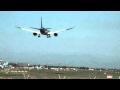 Boeing 787 Dreamliner - final approach to Tashkent Airport