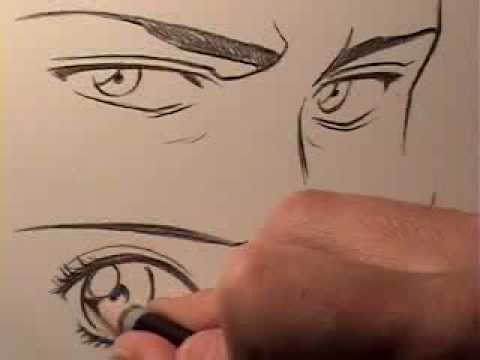 How to Draw Manga Eyes: Male Vs. Female