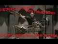 Recording the drum kit with 3 or 4 microphones - AKA The Decca Tree & Glyn Johns technique