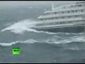 Dramatic video of Clelia II Antarctic cruise ship slammed by giant waves