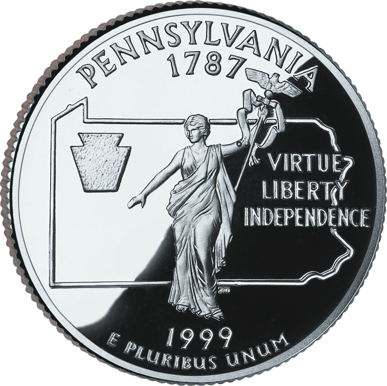 Quarter of Pennsylvania