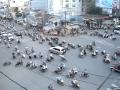 Rush Hour Traffic in Ho Chi Minh City, Viet Nam