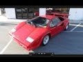 1988 Lamborghini Countach 5000 Quattrovalvole Start Up, Exhaust, and In Depth Tour