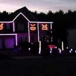 Whimsy: Halloween house lights Gangnam style