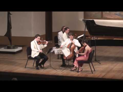 Brahms G minor Piano Quartet Live from Santa Fe 1/5