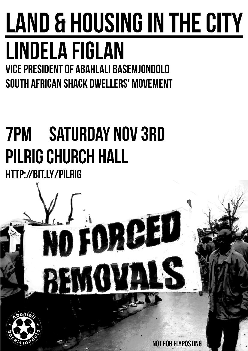 7pm, Sat 3rd November, Pilrig St. Pauls, Edinburgh