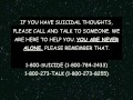 Watch if you know anyone with a suicide problem, even yourself