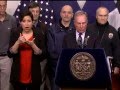 Mayor Bloomberg Updates New Yorkers on City's Response to Hurricane Sandy