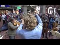 Flash mob at Copenhagen Central Station. Copenhagen Phil playing Ravel's Bolero.