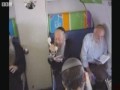 50 israeli Jewish rabbis on a plane singing (they look drunk or mad)