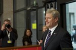 EU-Canada Summit: Stephen Harper, Canadian Prime Minister