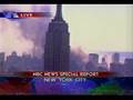 NBC 9/11/01 - End of Today Show to News Coverage