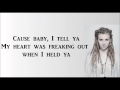 Moa Lignell - When I Held Ya (Lyrics)