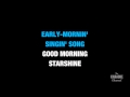 Good Morning Starshine in the Style of 