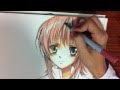 Drawing and coloring Amu from Shugo Chara! [HD]