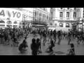 Beyonce 100 Single Ladies Flash-Dance Piccadilly Circus, London for Trident Unwrapped