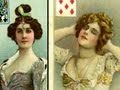 Rare 1900's Beauties Edwardian Era Women Glamour Fashion Vintage Clothes, Hair & Hats