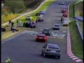 Überschlag auf dem Nürburgring Brünnchen Golf 1 Nordschleife