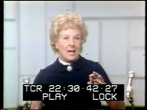 Vivian Vance talk show interview from 1970