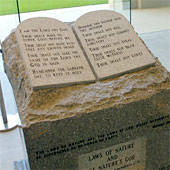 Roy Moore's Ten Commandments Monument