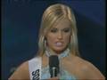 Miss Teen USA 2007 - South Carolina answers a question