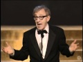 Woody Allen introducing 