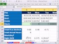 Excel Magic Trick 718: Calculate Hours Worked (Day or Night Shift) & Subtract Lunch