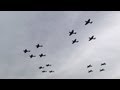 16 Spitfires Flying Together The Sound of Victory 