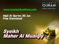 Complete Mp3 Al Qur'an 30 Juz - Syeikh Maher Al Muaiqly