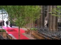 Clergyman's Royal Wedding cartwheel in Westminster Abbey