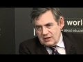 Rt. Hon. Gordon Brown: 'Teachers are the biggest influencers'.