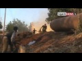 Raw Video: Syria Choppers Hit Rebels in Capital