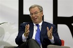 File - Google Executive Chairman Eric Schmidt speaks to students during a seminar at Yonsei University in Seoul, South Korea, Friday, Sept. 28, 2012.