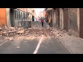 Raw Video: Powerful Quake in Northern Italy