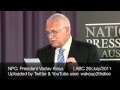 President Vaclav Klaus of the Czech Republic | National Press Club Address in full