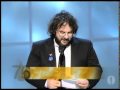 Peter Jackson winning an Oscar® for 