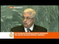 Mahmoud Abbas' speech at the UN [part 1/3]