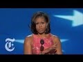 Michelle Obama's DNC Speech - Elections 2012